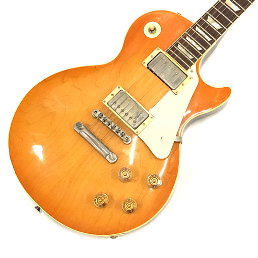 オービル レスポール エレキギター エレキ ソフトケース付き 出音確認済 全長約101㎝ 楽器 弦楽器 Orville